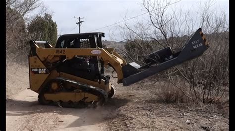 skid steer with bush hog|brush attachment for skid steer.